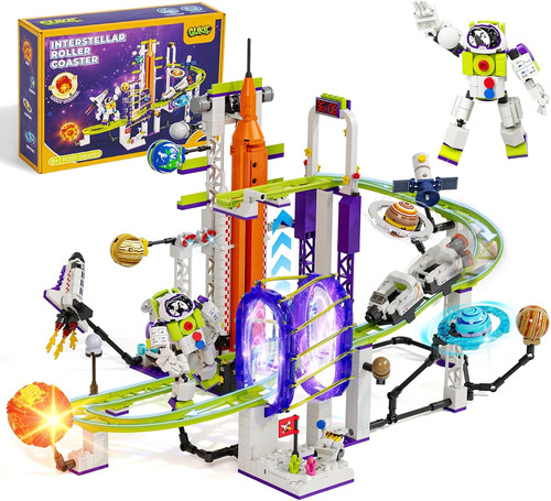 Space roller coaster - space, building